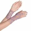 AMSCAN Adult Lavender Floral Embroidery Glovelettes, 2ct - Fairy 1 AMSCAN Adult Lavender Floral Embroidery Glovelettes, 2ct - Fairy -Cosplay Store 2024 942067