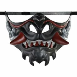 Adult Anime Dragon Plastic Half Mask