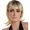 AMSCAN Blond Shag Mullet Wig - 70s