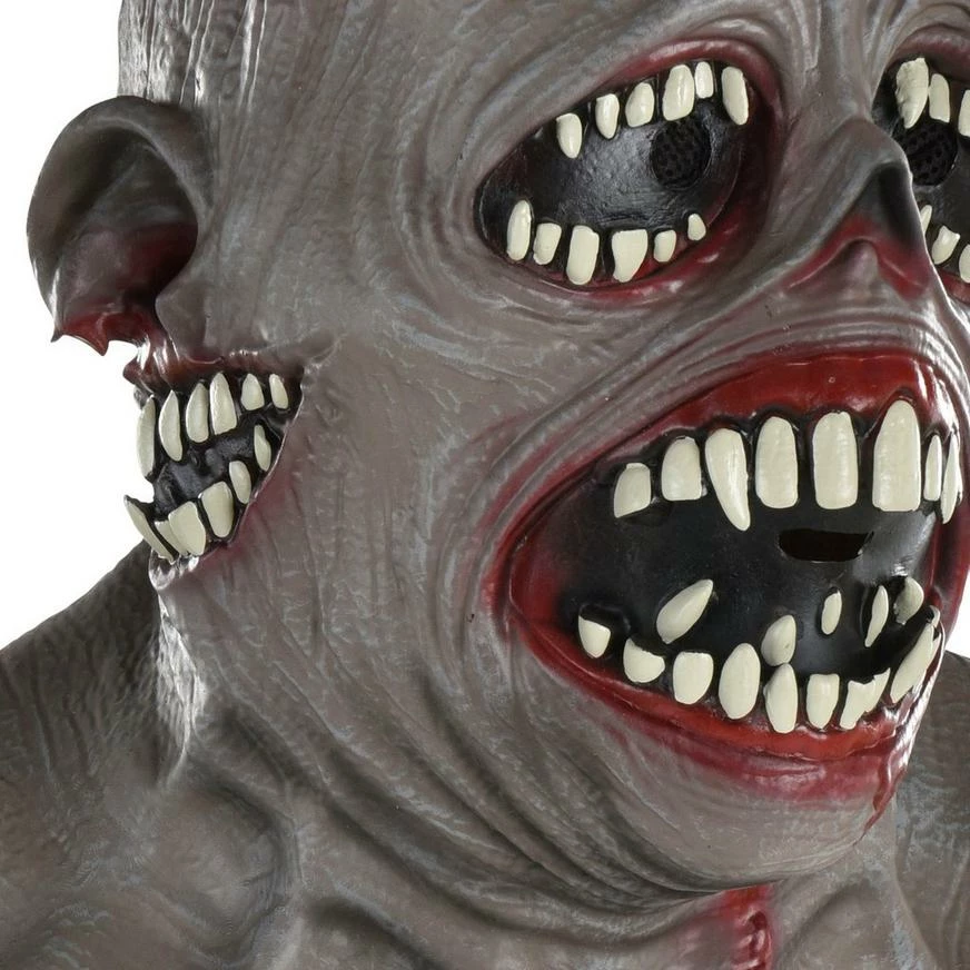 AMSCAN Adult Mr. Smiley Teeth Latex Mask 5 AMSCAN Adult Mr. Smiley Teeth Latex Mask - Image 3