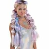 AMSCAN Adult Blue, Pink & Purple Bubble Braid Clip-In Extensions, 2pc - Festival -Cosplay Store 2024 942154