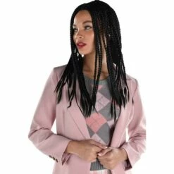 AMSCAN Black Box Braid Wig, 20in - 90s -Cosplay Store 2024 942164 02