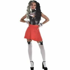 Long Black & Gray Pigtail Wig -Cosplay Store 2024 942185 02