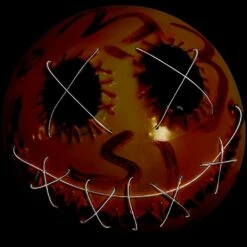 Light-Up Smiley Face Mask, 16in 7 Light-Up Smiley Face Mask, 16in -Cosplay Store 2024 942607 02