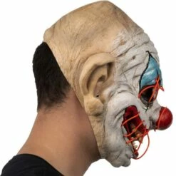 Adult Light-Up Creepy Clown Latex Mask 10 Adult Light-Up Creepy Clown Latex Mask -Cosplay Store 2024 942621 03
