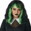 Black & Green Wig -Cosplay Store 2024 942720