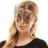 Adult Rose Gold Masquerade Mask -Cosplay Store 2024 942771