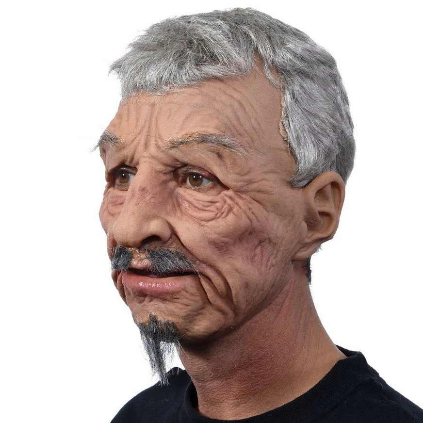 Adult Old Man Jacques Latex Mask - Zagone Studios 4 Adult Old Man Jacques Latex Mask - Zagone Studios - Image 2