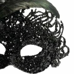 Adult Glittering Victorian Rose Masquerade Mask 9 Adult Glittering Victorian Rose Masquerade Mask -Cosplay Store 2024 942819 03