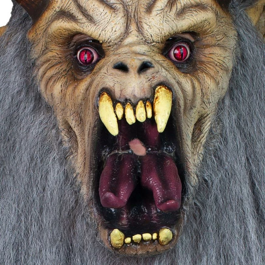 Adult Krampus Latex Mask 6 Adult Krampus Latex Mask - Image 4