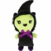 Friendly Witch Plush Dog Toy