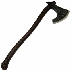 Viking Bearded Battle Axe, 44in - High-Density Foam Prop