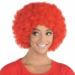 Red Curly Wig -Cosplay Store 2024 C468809 red 01