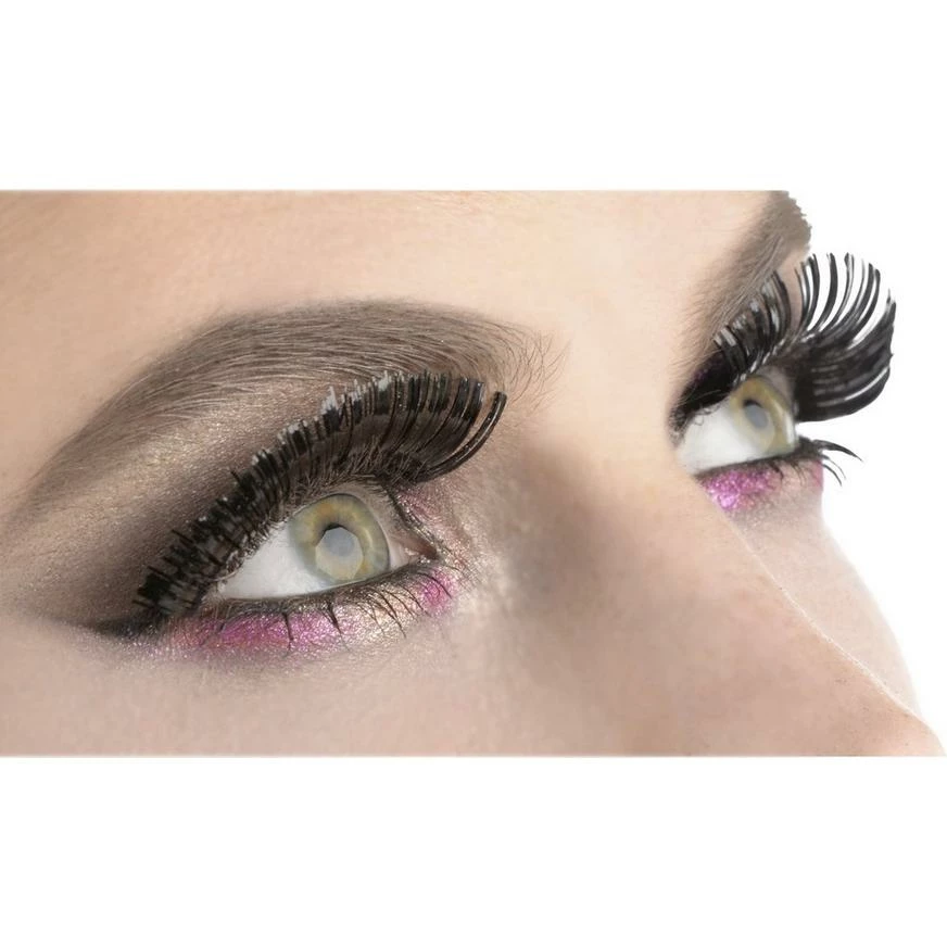 Self-Adhesive Black Tinsel False Eyelashes 3 Self-Adhesive Black Tinsel False Eyelashes