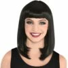 Black Long Bob Wig 2 Black Long Bob Wig -Cosplay Store 2024 C910633 black