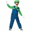 Boys Luigi Costume Deluxe - Super Mario Brothers 2 Boys Luigi Costume Deluxe - Super Mario Brothers -Cosplay Store 2024 P321727