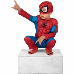 Toddlers' Spider-Man Deluxe Muscle Costume -Cosplay Store 2024 P484954 02