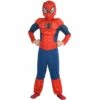 Boys Classic Spider-Man Muscle Costume -Cosplay Store 2024 P484988