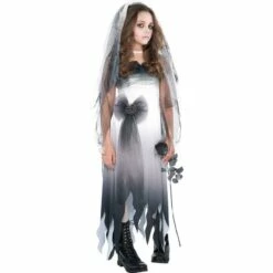 Girls Graveyard Bride Costume