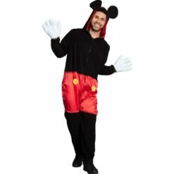 Zipster Mickey Mouse One Piece Costume -Cosplay Store 2024 P594568 04