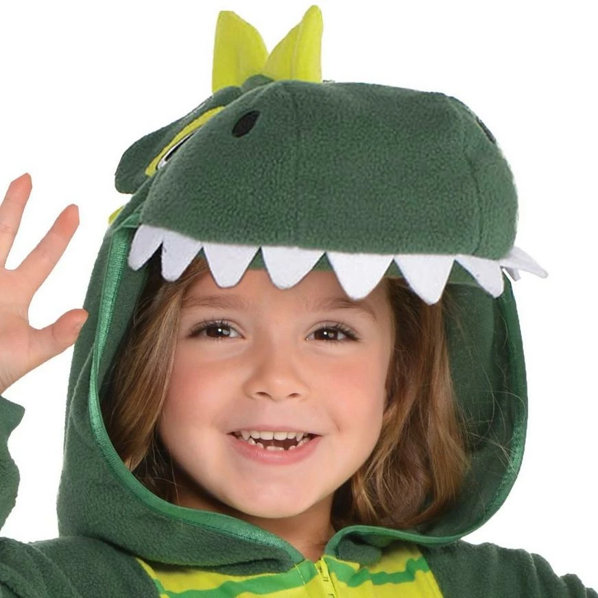 Toddler Zipster Dinosaur One Piece Costume 4 Toddler Zipster Dinosaur One Piece Costume - Image 2