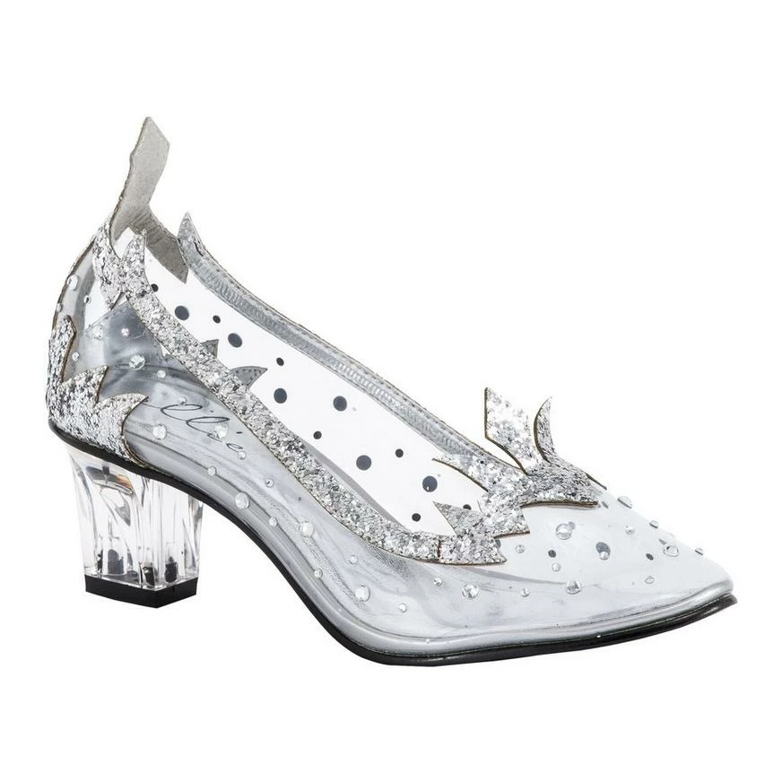 Ice Princess Silver High Heel Shoes 3 Ice Princess Silver High Heel Shoes