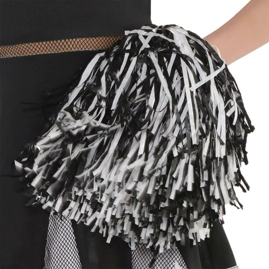 Girls Ra Ra Rebel Cheerleader Costume 4 Girls Ra Ra Rebel Cheerleader Costume - Image 2