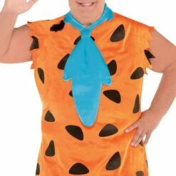 Adult Fred Flintstone Costume Plus Size - The Flintstones -Cosplay Store 2024 P688246 02