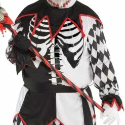 Adult Sinister Jester Costume Plus Size -Cosplay Store 2024 P750808 02