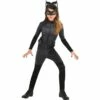 Kids' Black Catwoman Deluxe Costume - Batman: The Dark Knight Rises