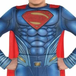 Boys Superman Muscle Costume - Justice League Part 1 -Cosplay Store 2024 P751018 01