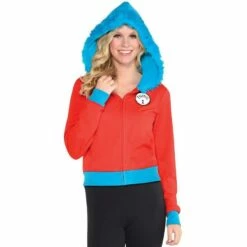 Adult Thing 1 & Thing 2 Hoodie - Dr. Seuss