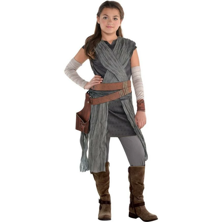 Girls Rey Costume - Star Wars 8 The Last Jedi 3 Girls Rey Costume - Star Wars 8 The Last Jedi