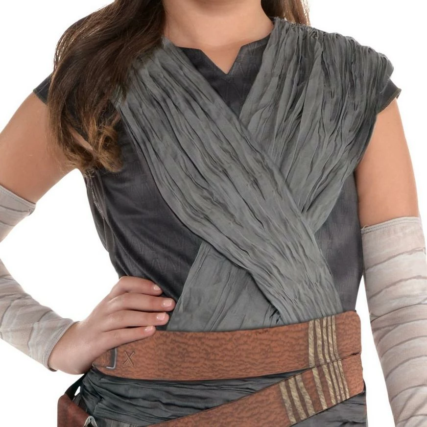 Girls Rey Costume - Star Wars 8 The Last Jedi 4 Girls Rey Costume - Star Wars 8 The Last Jedi - Image 2
