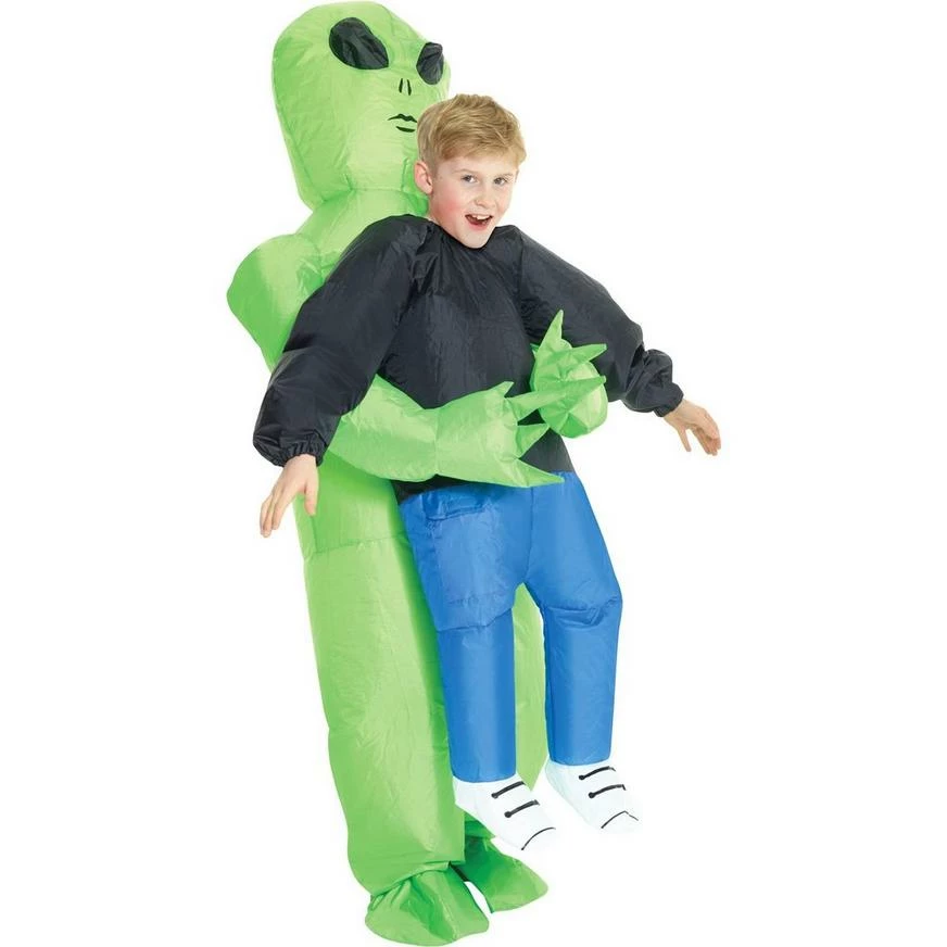 Child Inflatable Alien Pick-Me-Up Costume 3 Child Inflatable Alien Pick-Me-Up Costume