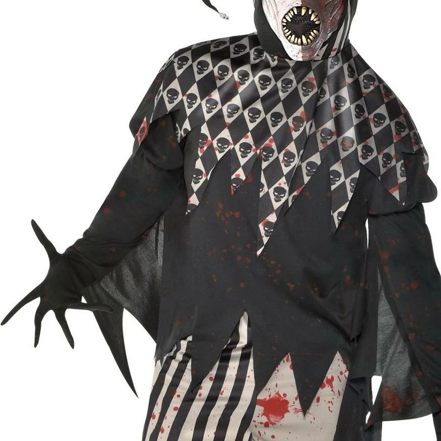 Mens Twisted Jester Costume Plus Size 5 Mens Twisted Jester Costume Plus Size - Image 3