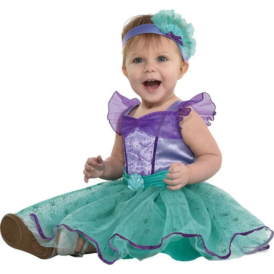 Baby Classic Ariel Costume - Disney The Little Mermaid 4 Baby Classic Ariel Costume - Disney The Little Mermaid - Image 2