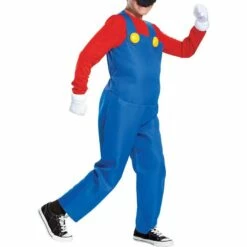 Kids' Mario Deluxe Costume - Super Mario Brothers -Cosplay Store 2024 P842922 02