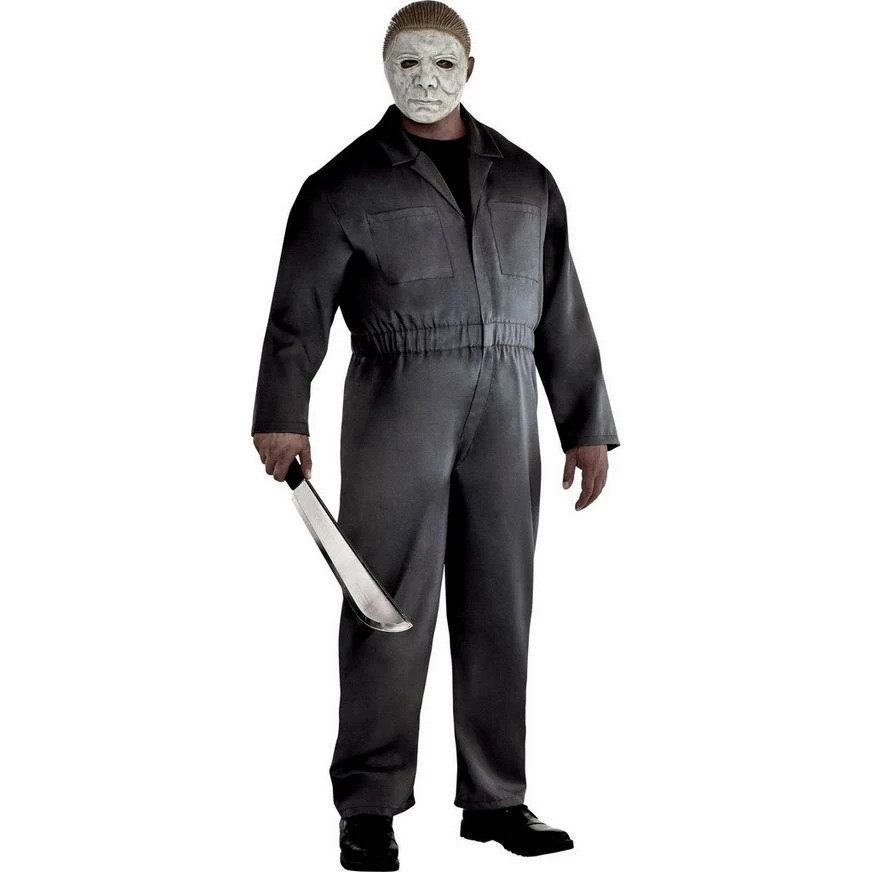 AMSCAN Adult Gray Michael Myers Costume Plus Size - Halloween 3 AMSCAN Adult Gray Michael Myers Costume Plus Size - Halloween