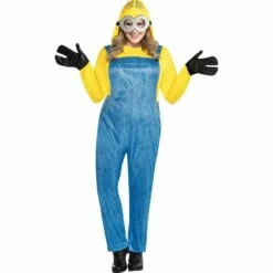 AMSCAN Womens' Minion Plus Size Deluxe Costume - Minions 2