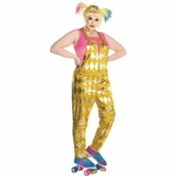 AMSCAN Adult Booby Trap Harley Quinn Costume Plus Size - Birds Of Prey