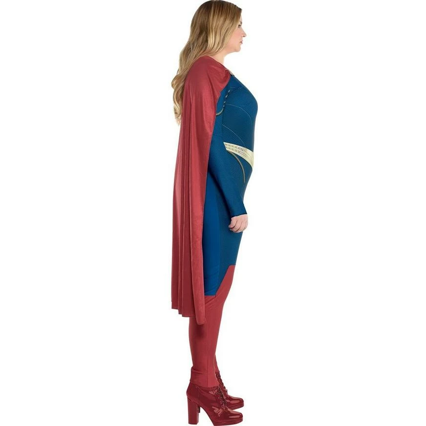 AMSCAN Adult Supergirl Costume Plus Size 5 AMSCAN Adult Supergirl Costume Plus Size - Image 3