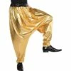 Adult Gold Hip Hop Harem Pants 2 Adult Gold Hip Hop Harem Pants -Cosplay Store 2024 P890428