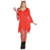 Adult Burnin' Up Devil Costume Plus Size 1 Adult Burnin' Up Devil Costume Plus Size -Cosplay Store 2024 P891013