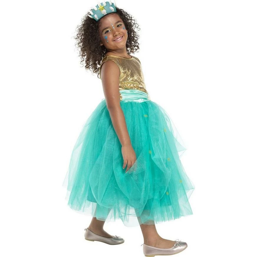 Kids' Light-Up Mermaid Fairy Deluxe Costume 4 Kids' Light-Up Mermaid Fairy Deluxe Costume - Image 2