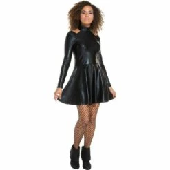 Adult Black Alien Dress