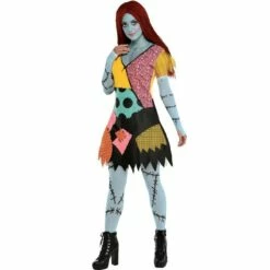AMSCAN Adult Sally Deluxe Costume - Disney The Nightmare Before Christmas