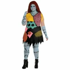 AMSCAN Adult Sally Plus Size Deluxe Costume - Disney The Nightmare Before Christmas