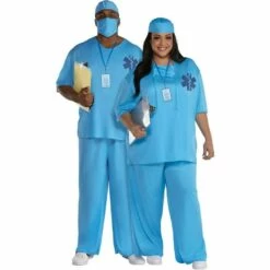 Adult ER Doctor Costume - Plus Size