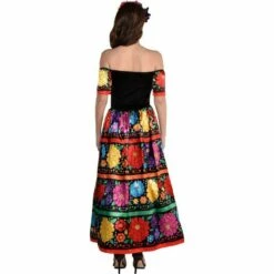 AMSCAN Sugar Skull Beauty Costume For Adults - Day Of The Dead -Cosplay Store 2024 P919326 01